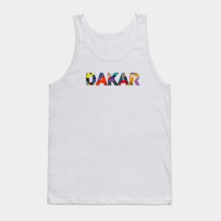 Dakar Wax Cloth Style Tank Top